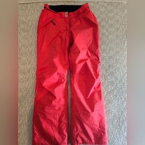 Womens M pink snow pants